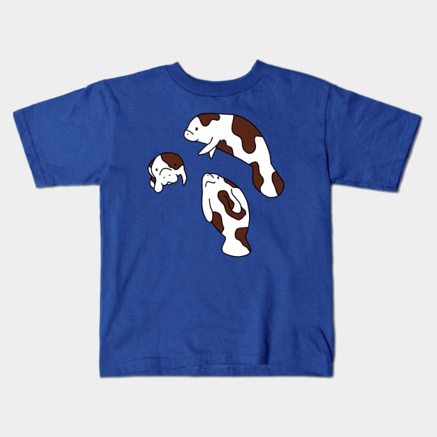 Sea Cows Kids T-Shirt by FrontPaigeTees